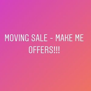 Moving sale!